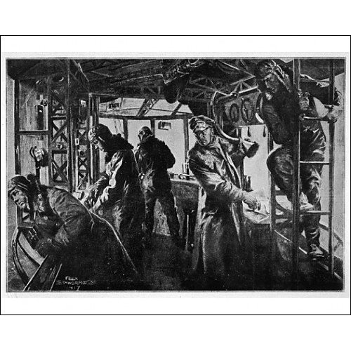 Photographic Print of ZEPPELIN INTERIOR 2 from Mary Evans 