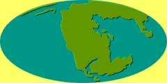 Different Continents like Pangea
