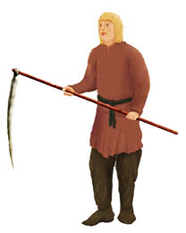 An Anglo-Saxon peasant