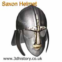 Saxon Helmet similar to the one found at Sutton Hoo