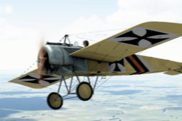 The Fokker Eindecker E III - the dreaded Fokker Scourge