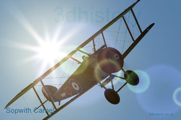 The Sopwith Camel entered service with the RFC in June 1917