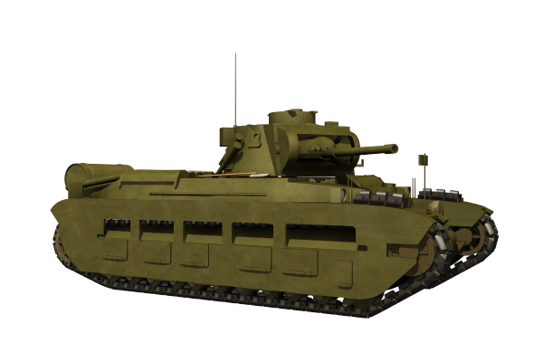 The British Matilda II tank was invulnerable to most German anti-tank weapons of 1940