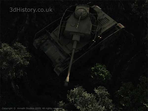 A Panzer IV Ausf H takes up a good defensive position amongst the hedgerows.