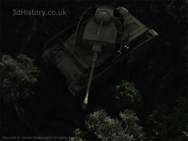 A Panzer IV Ausf H takes up a good defensive position amongst the hedgerows.