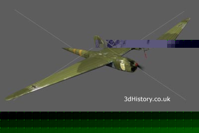 German Fw189 reconnaissance aircraft