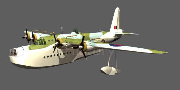 British Short Sunderland World War Two Flying Boat