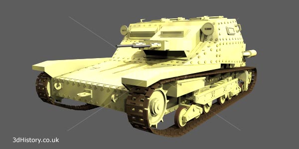 L3/35 Tankette World War Two Italian Tank